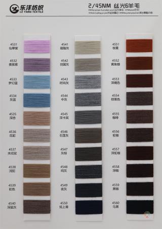 2/45NM 丝光6羊毛