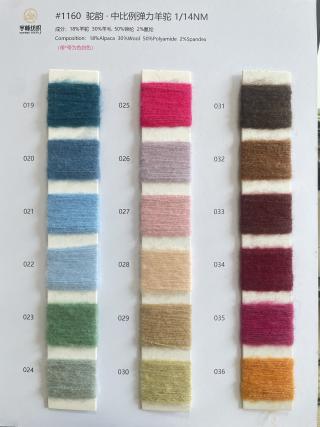 1160 驼韵·中比例弹力羊驼毛14支