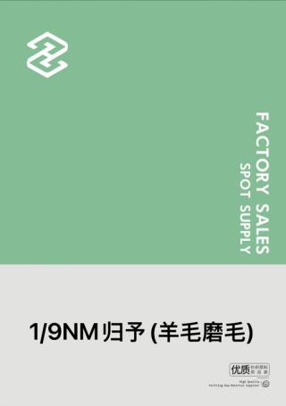 1/9NM归予(羊毛磨毛)