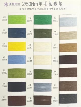 2/50NM羊毛莱赛尔