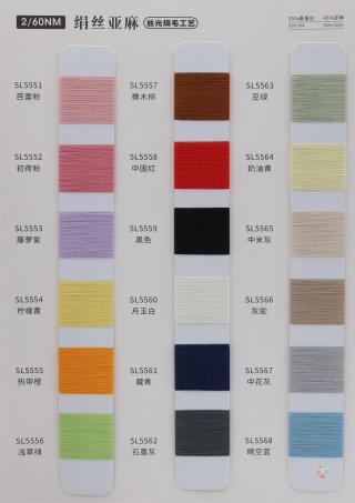  2/60NM 绢丝亚麻