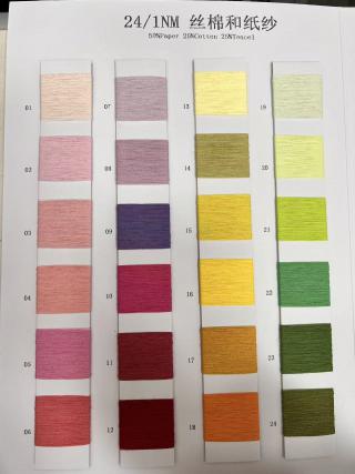 丝棉和纸纱