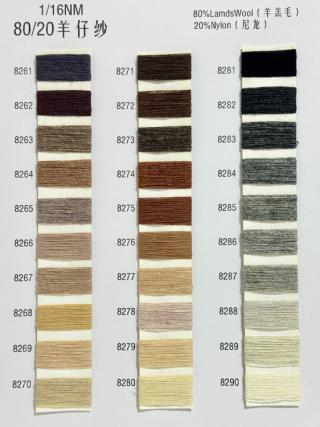 1/16NM 80/20羊仔毛