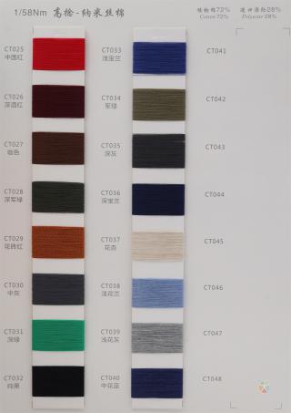 1/58NM 高捻-纳米丝棉