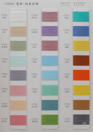 1/58NM 高捻-纳米丝棉