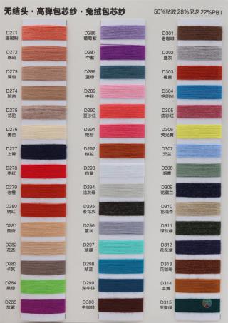 无结头·高弹包芯纱·免绒包芯纱