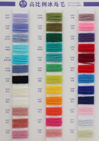 4.5NM/1 高比例冰岛毛