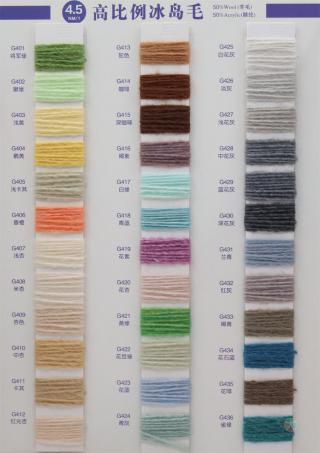4.5NM/1 高比例冰岛毛