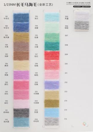 1/15NM 长毛马海毛