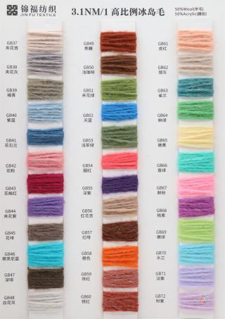 1.5NM/1 3.1NM/1 4.5NM/1 高比例冰岛毛