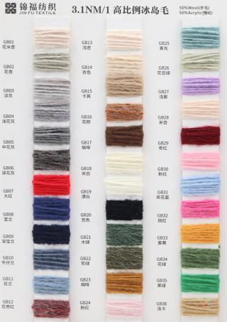 1.5NM/1 3.1NM/1 4.5NM/1 高比例冰岛毛