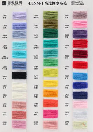 1.5NM/1 3.1NM/1 4.5NM/1 高比例冰岛毛