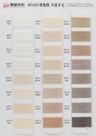 48NM/2 双发热·天丝羊毛