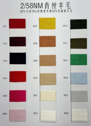 2/58NM青丝羊毛
