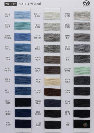 2/26NM 100%羊毛