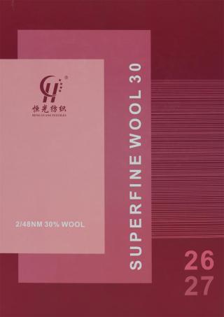 2/48NM 30羊毛混纺纱