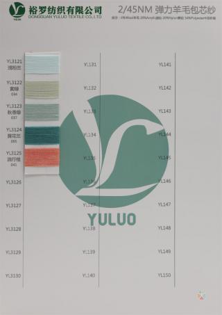 45NM/2 弹力羊毛包芯纱