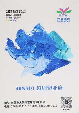 40NM/1 超细仿亚麻