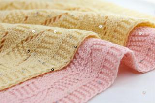 10NM/1 仿麻珠片纱