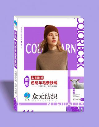2/48NM 磨毛.羊毛亲肤绒