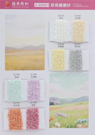 4.5NM/1 邓肯圈圈纱