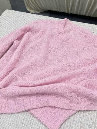 1204 粟蔻·羊毛结子纱10支 羊毛粒粒绒