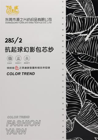 28S/2 PHANTOM CORE-SPUN YARN 28S/2 抗起球幻影包芯纱