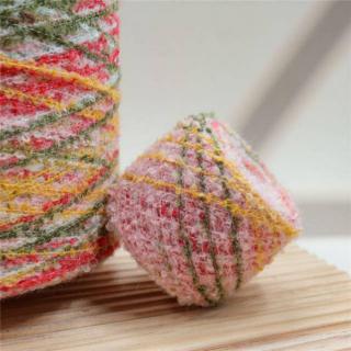 4.5支魔法油画圈圈纱 段染渐变纱线