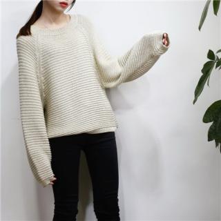 欧美风 新款开衫休闲背镂空蝴蝶结毛衣