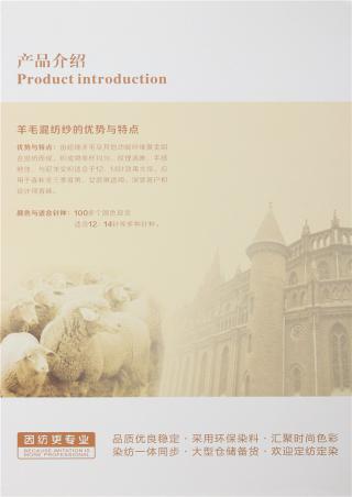 3/45NM 6%抗起球羊毛混纺